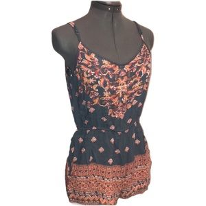 Angie bohemian romper women’s size medium